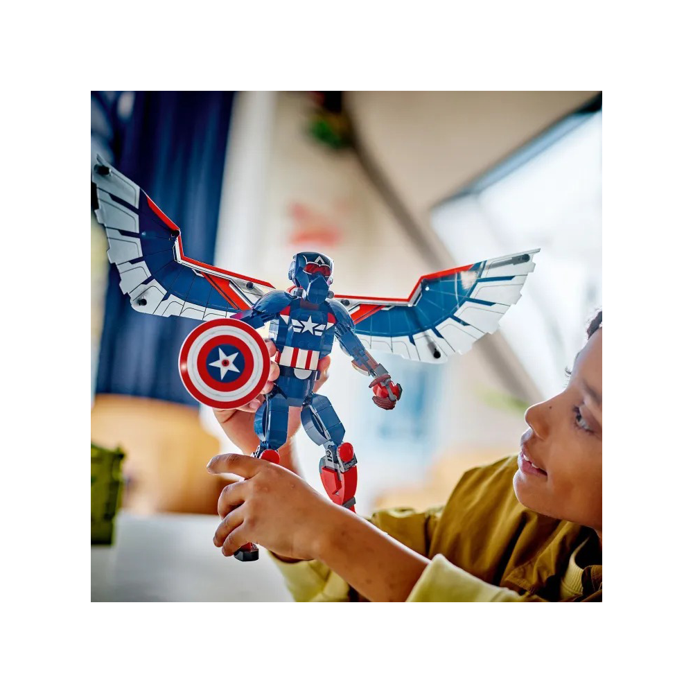 Lego76296 Lego Super Heroes New Captain America Construction Figurepapell.gr